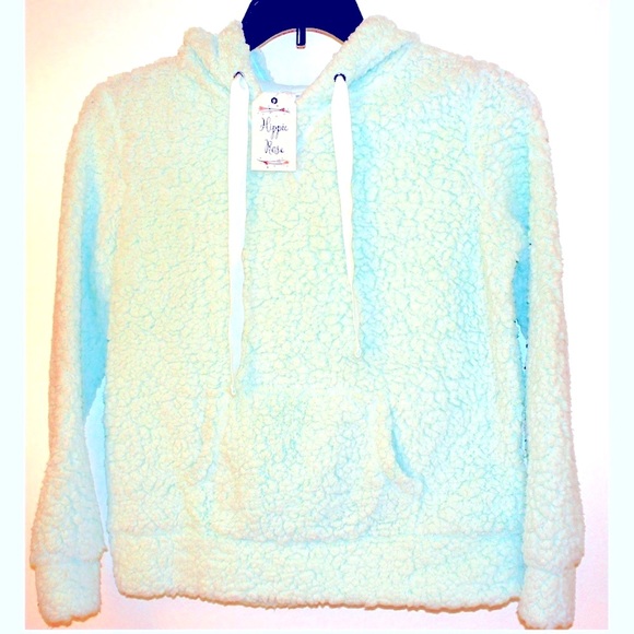 Hippie Rose Fleece Soothing Green S, or M - Picture 3 of 6